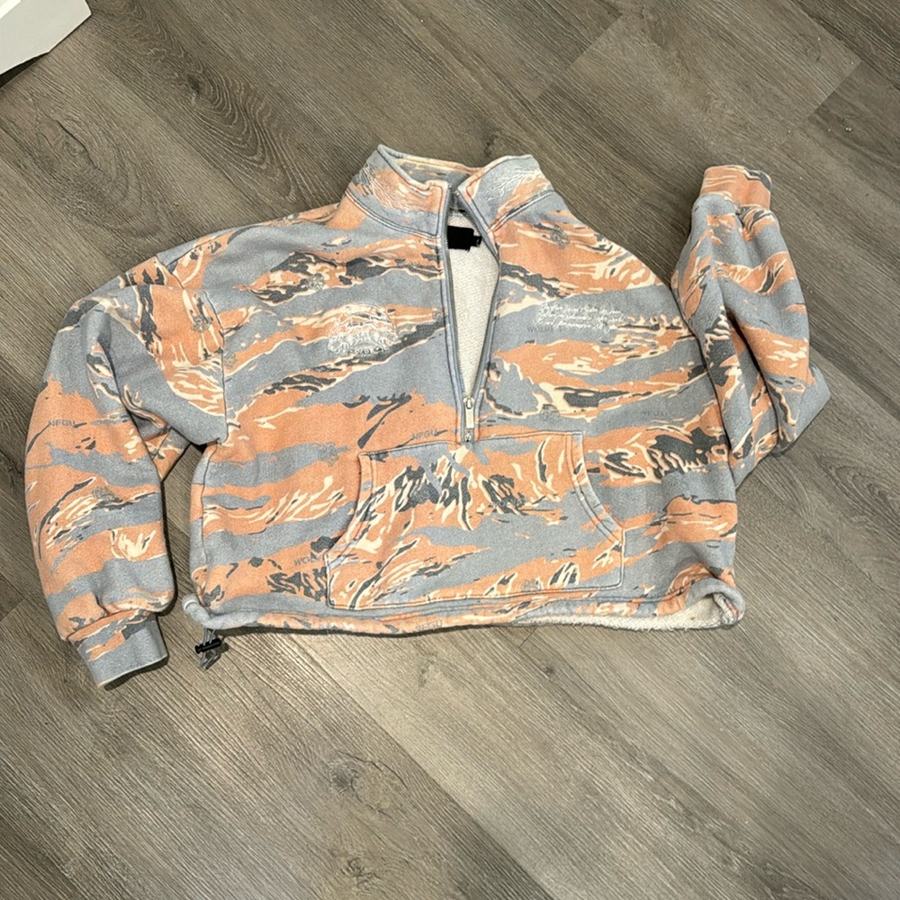 she collection darc sport crop top hoodie